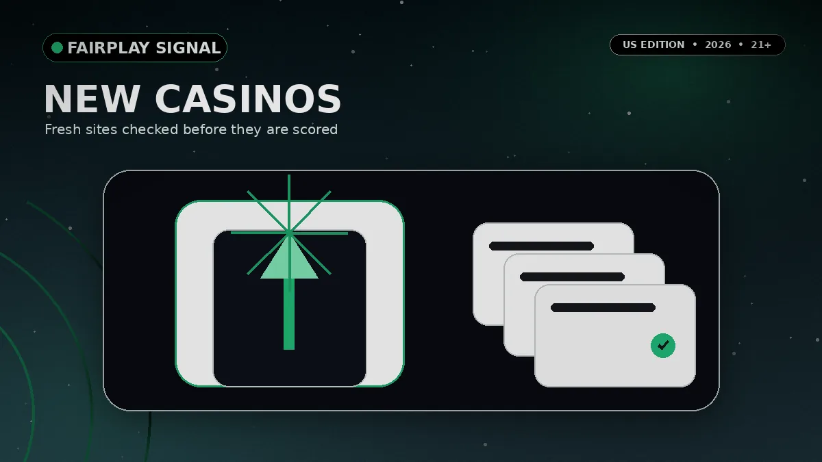 New no deposit bonus casino launches for US players in 2026