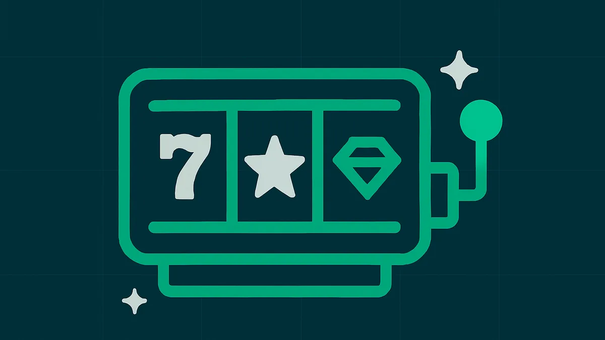 Illustration of US online slots reels used for no deposit bonus play in 2026