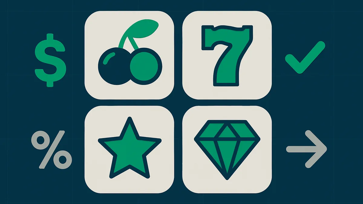 Illustration of US online slot types and software providers
